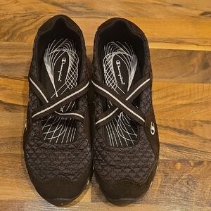 Champion Brown Quilted Slip-On Flats